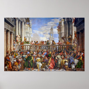 The Wedding at Cana Paolo Veronese Poster