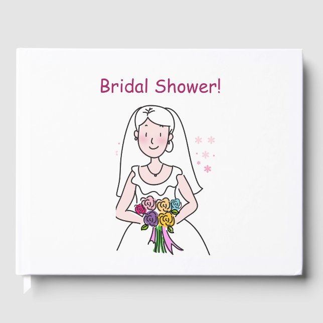 The Wedding-Bridal Shower Guest Book (Front)