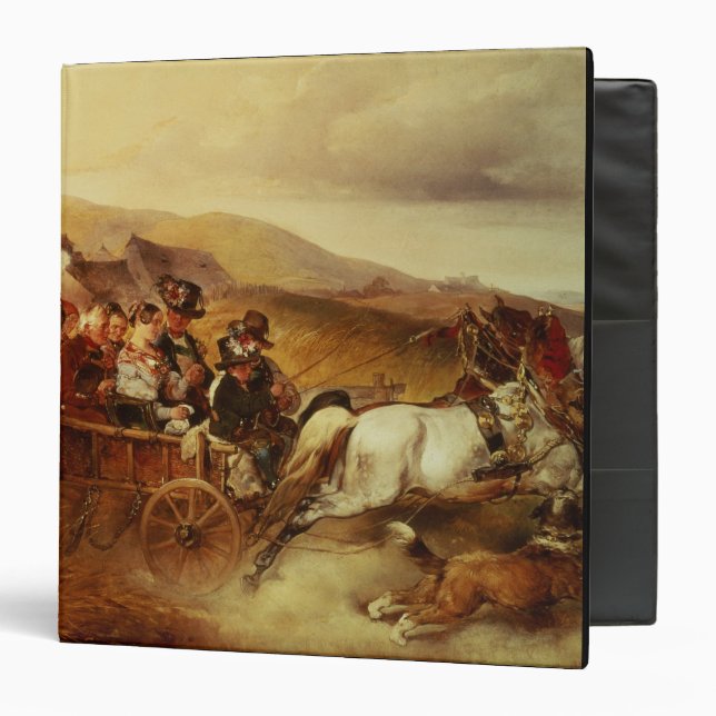 The Wedding Cart 3 Ring Binder (Front/Inside)