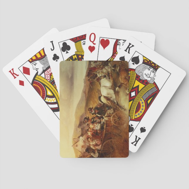 The Wedding Cart Poker Cards (Back)