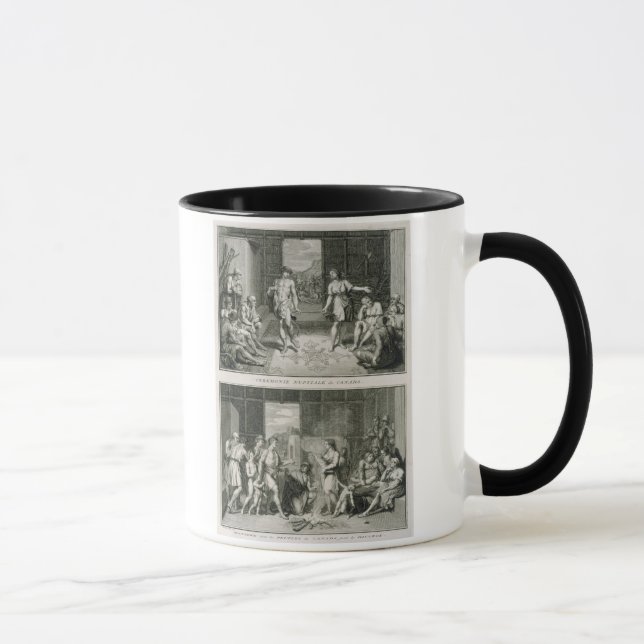 The Wedding Ceremony and the Manner of Divorce in Mug (Right)