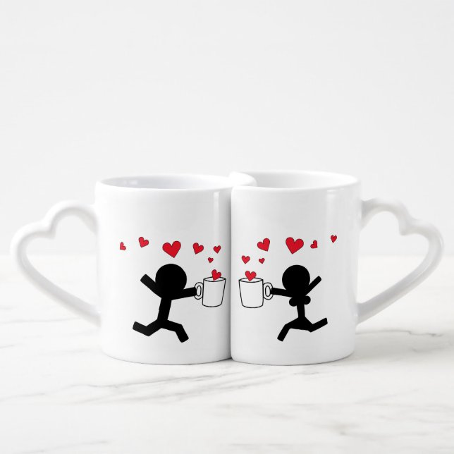 The wedding coffee mug set (Front Nesting)
