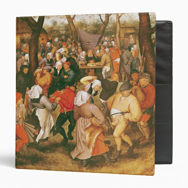 The Wedding Dance, 1607 Binder (Front/Inside)