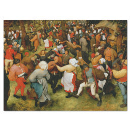 The Wedding Dance by Bruegel the Elder Tissue Paper
