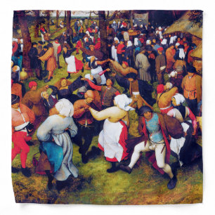 The Wedding Dance, Pieter Bruegel Bandana