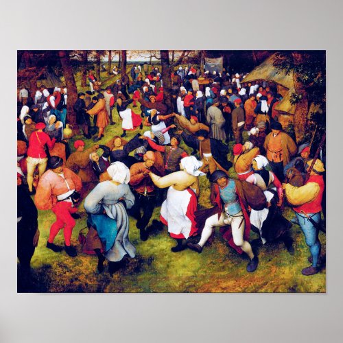 The Wedding Dance Pieter Bruegel Poster