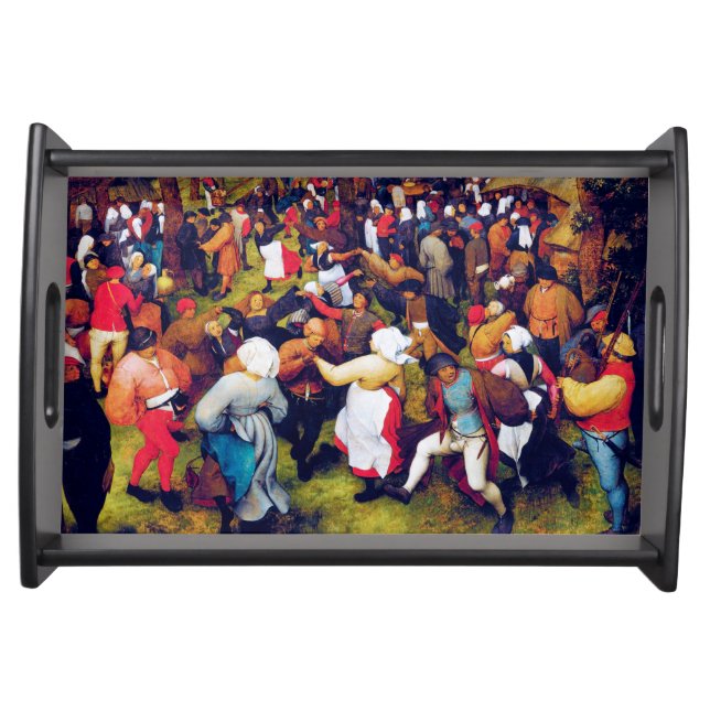 The Wedding Dance, Pieter Bruegel Serving Tray (Front)