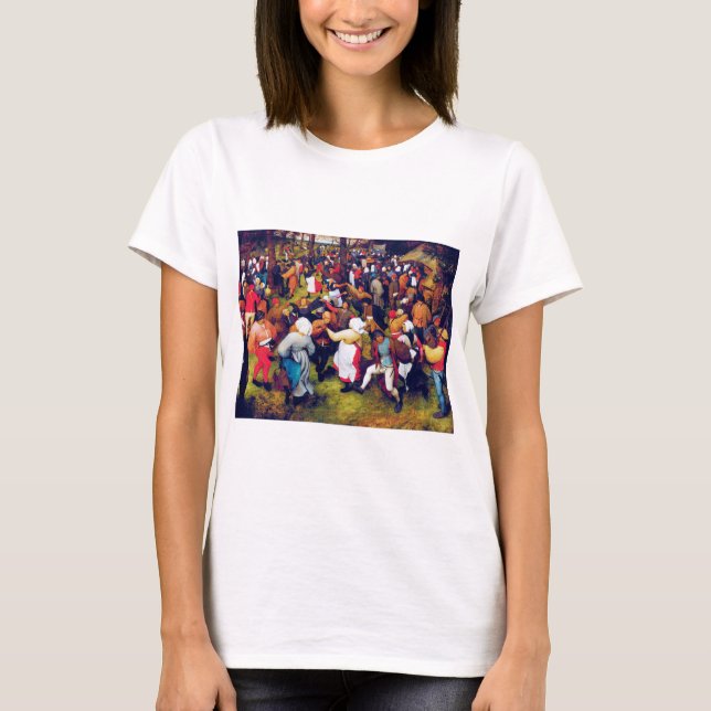 The Wedding Dance, Pieter Bruegel T-Shirt (Front)