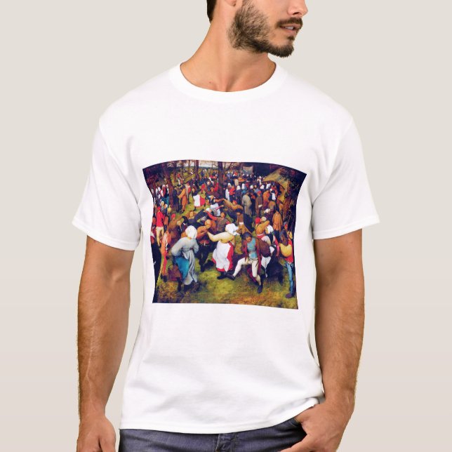The Wedding Dance, Pieter Bruegel T-Shirt (Front)