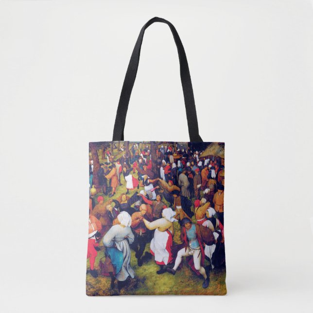 The Wedding Dance, Pieter Bruegel Tote Bag (Front)