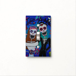 The Wedding Dia de los Muertos Light Switch Cover