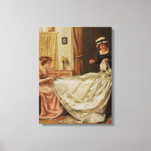 The Wedding Dress Canvas Print