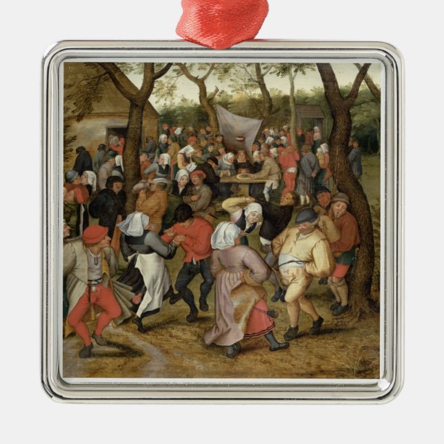 The Wedding Feast Metal Ornament (Front)
