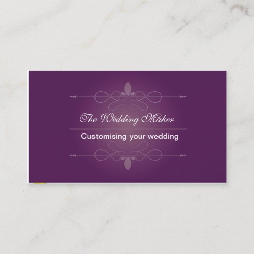 The Wedding Maker Business Card Templates