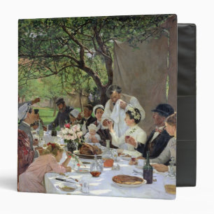 The Wedding Meal at Yport, 1886 Binder