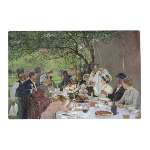 The Wedding Meal at Yport, 1886 Placemat