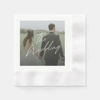 the wedding napkins