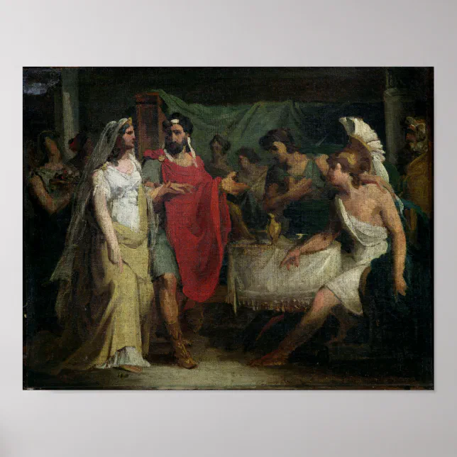 The Wedding of Alexander the Great and Roxana Poster | Zazzle