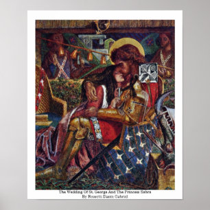 The Wedding Of St. George And The Princess Sabra Poster