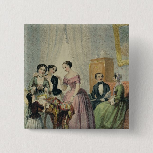 The Wedding Presents Pinback Button (Front)