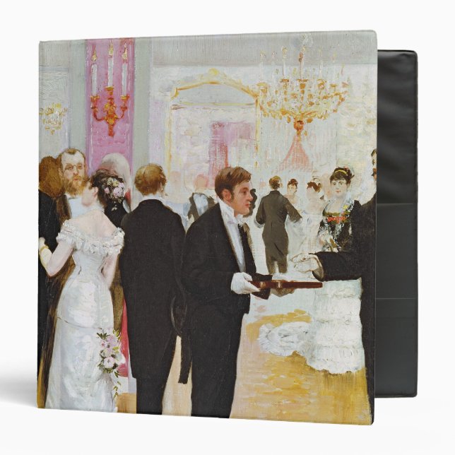 The Wedding Reception, c.1900 3 Ring Binder (Front/Inside)