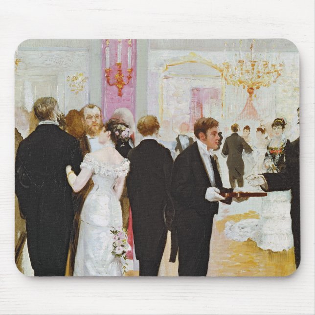 The Wedding Reception, c.1900 Mouse Pad (Front)