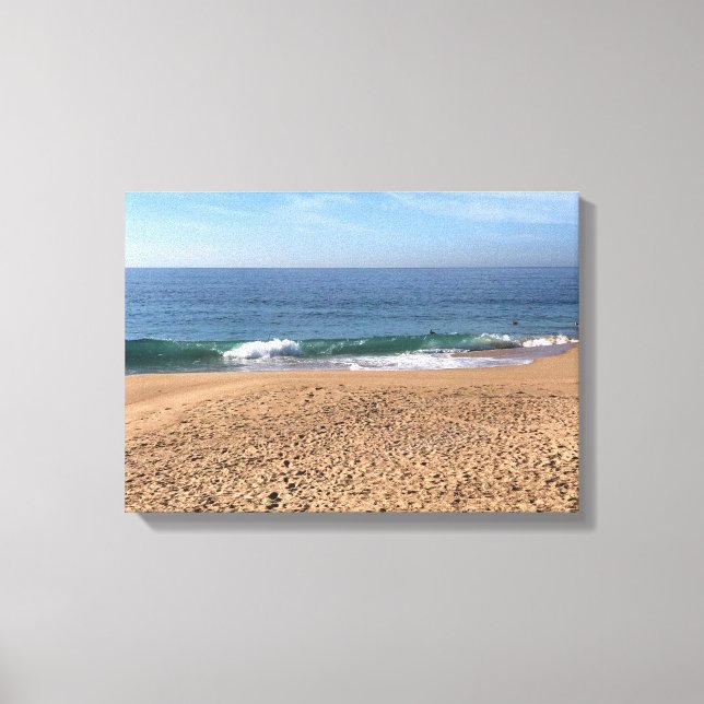 The Wedge, Newport Beach, California Canvas Print (Front)