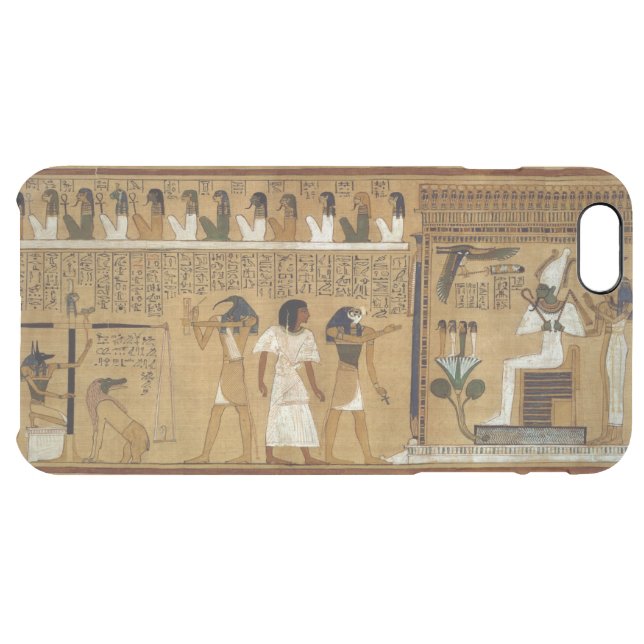 The Weighing of the Heart against Maat's Feather Uncommon iPhone Case (Back Horizontal)