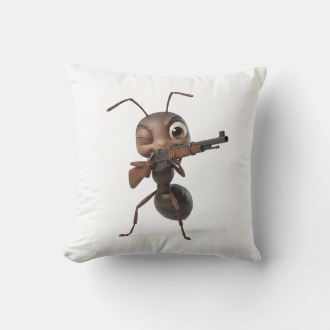 The Weight of Choice Throw Pillow (Front)