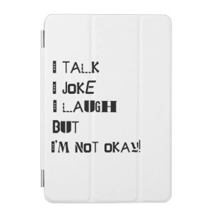 The Weight of Laughter – Mental Health Awareness iPad Mini Cover