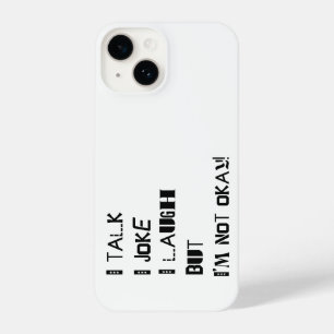 The Weight of Laughter – Mental Health Awareness iPhone 14 Case
