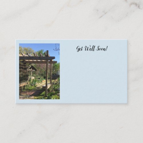 THE WELL _ FLORIST ENCLOSURE CARD