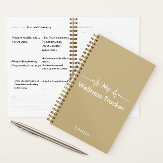 The Wellness Edit | Minimal Health Planner 2026