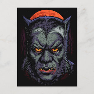 The Werewolf Curse Postcard