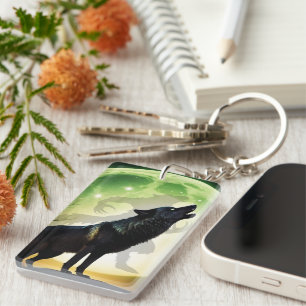 The Werewolf Howl Keychain