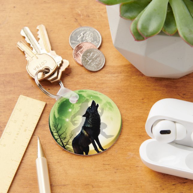 The Werewolf Howl Keychain (Desk)