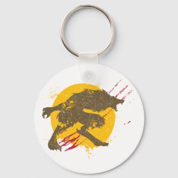 The Werewolf Keychain by brev87 at Zazzle