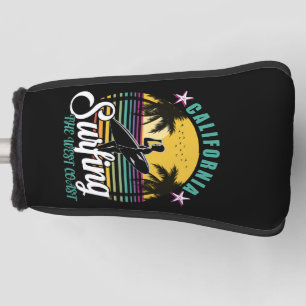 The West Coast - California Surfing Golf Head Cover