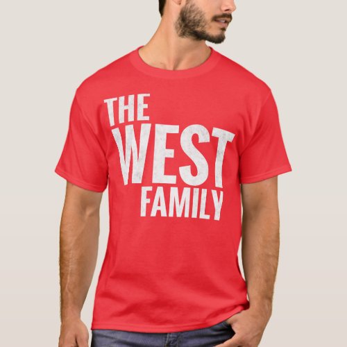 The West Family West Surname West Last name 1 T_Shirt