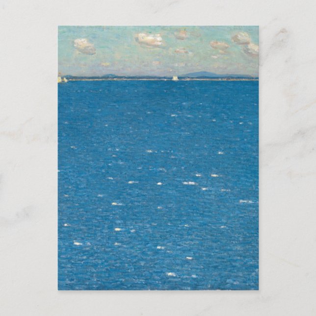 The West Wind Isle of Shoals by Childe Hassam Postcard (Front)