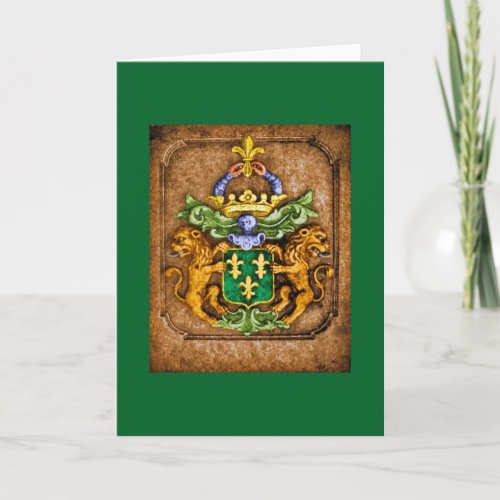 The Westerfield Family Coat of Arms Card