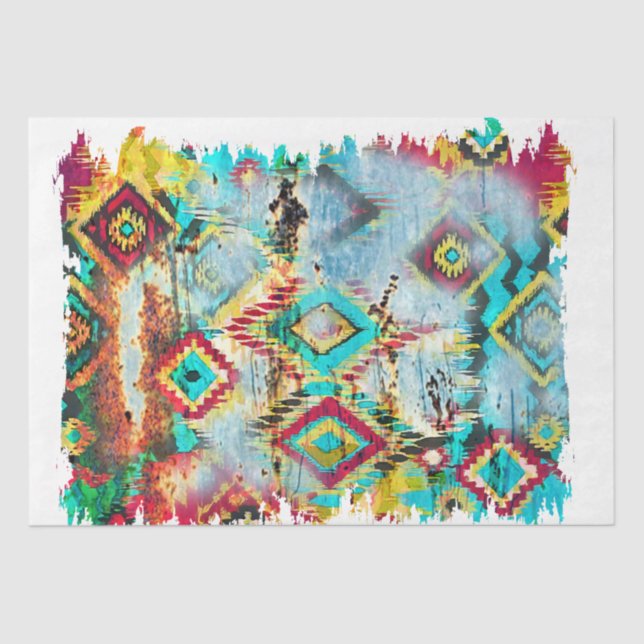 The Western Series Design 2 Tissue Paper (Front)