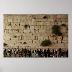 The Western Wall/Wailing Wall poster