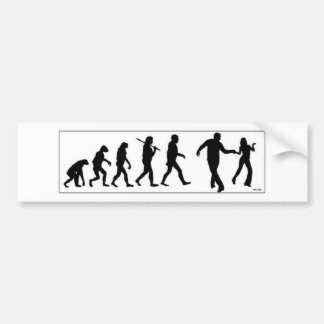 The Westie Evolution Bumper Sticker
