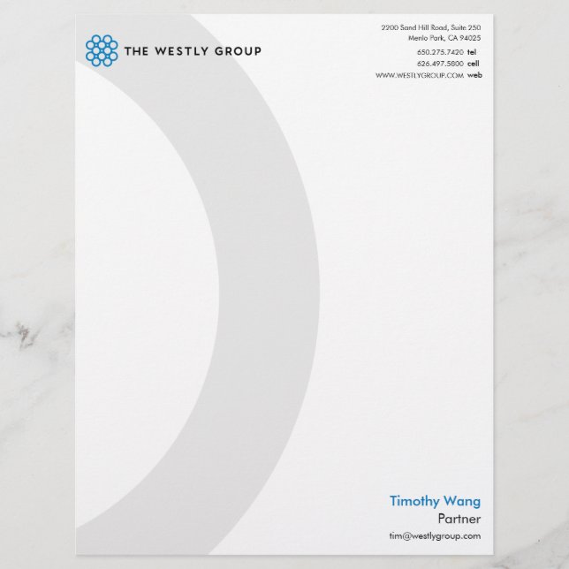 The Westly Group | Logos Business Card (Front)