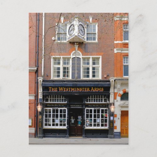 The Westminster Arms Pub London UK Postcard