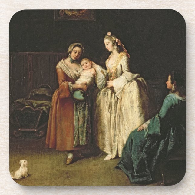 The Wet-Nurse Beverage Coaster (Front)