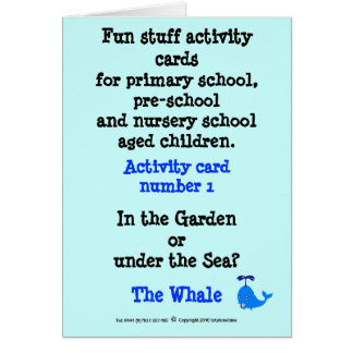 The Whale Cards