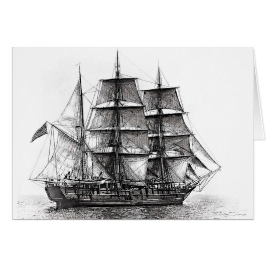 The Whaler Charles W. Morgan Cards (Front Horizontal)