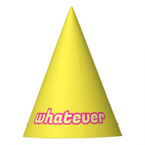 The Whatever Art Party Hat
